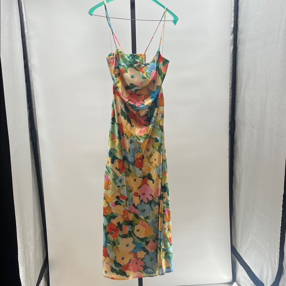 Lost + Wander Vibrant Floral Maxi Dress
